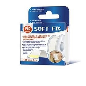 Pic Soft Fix Cerotto in Rocchetto TNT con Fustella 5 cm x 5 m
