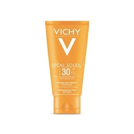 Vichy Idéal Soleil Emulsione Anti-lucidità Effetto Asciutto SPF 30 Pelle Grassa 50 ml
