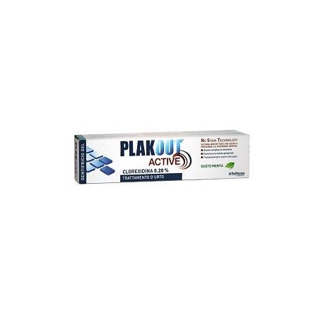 Emoform Plak Out Active Dentifricio Clorexidina 0,20% Antiplacca E Antibatterico 75 ml
