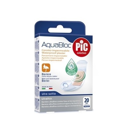 Pic Cerotto Aquablock Impermeabile 19 x 72 mm 20 Pezzi