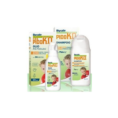 Neo PidoK.O. PROMO Kit Olio Shampoo Trattamento Antipidocchi