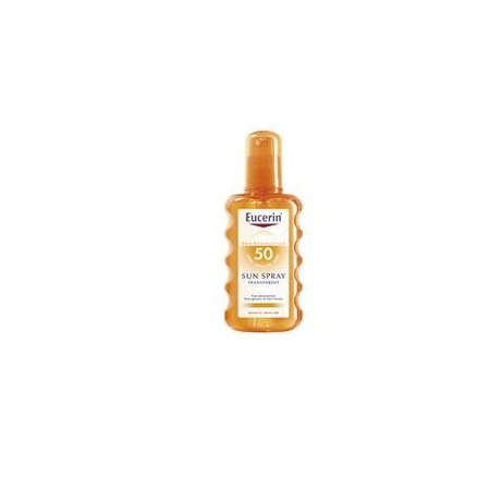 Eucerin Sun Spray Solare Trasparente FP 50 Pelle Normale o Grassa 200 ml