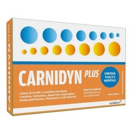 Carnidyn Plus Integratore Energetico Con Carnitina 20 Bustine