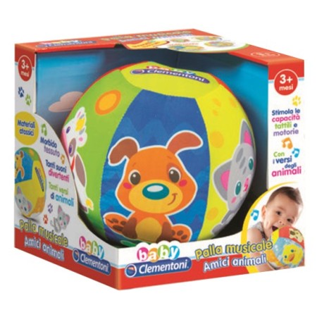 PALLA MUSICALE AMICI ANIMALI