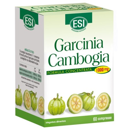 ESI Garcinia Cambogia Integratore Metabolismo Lipidi 60 Compresse 1000 mg