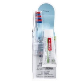 Tau-Marin Kit Da Viaggio Spazzolino Medio Componibile   Dentifricio 20 ml