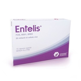 Entelis Integratore Fermenti Lattici 15 Capsule