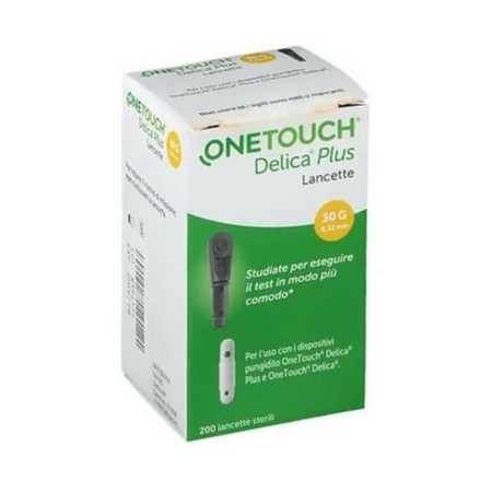 One touch Delica Plus Lancette Pungidito 200 Pezzi