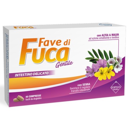 Fave Di Fuca Gentile Integratore Per Regolarità del Transito Intestinale 40 Compresse