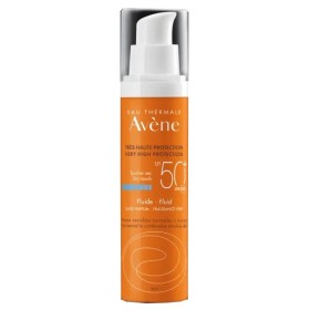 Avène Solare Fluido Viso Senza Profumo SPF 50  Protezione Molto Alta 50 ml