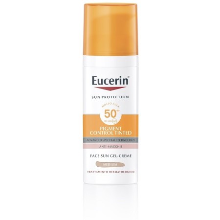 Eucerin Sun Pigment Control Tinted Gel-Crème SPF50  Colore Medium 50 ml