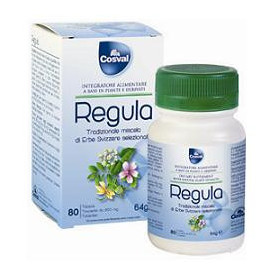 Regula Tradizionale Miscela di Erbe Svizzere Integratore Intestinale 80 Tavolette