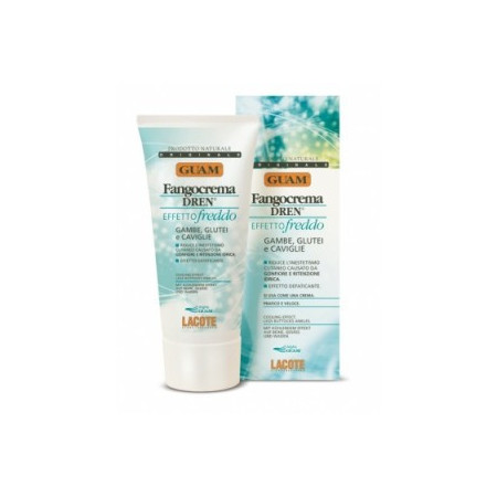 Guam Fangocrema Dren Effetto Freddo Trattamento Drenante 200 ml