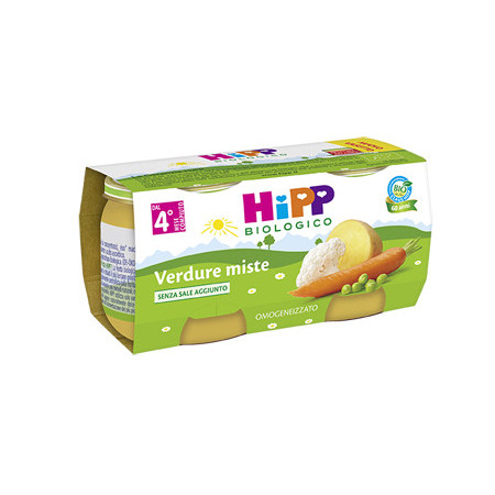 Hipp Biologico Omogeneizzato Verdure Miste 2 x 80 g