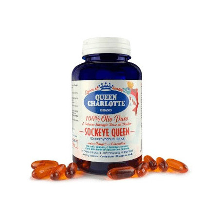 OLIO PURO SALMONE ROSSO 120CPS