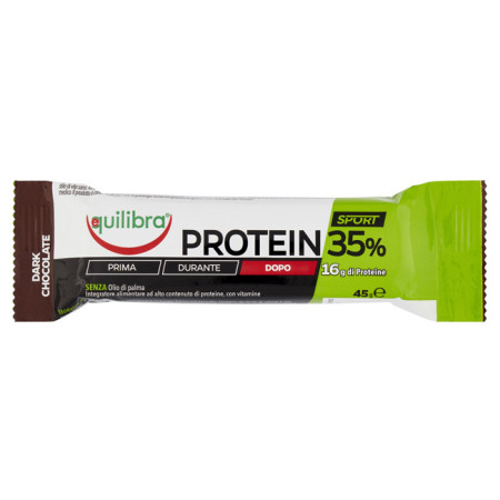 Equilibra Barretta Protein 35% Per Sportivi 45 g