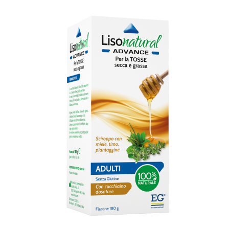 Lisonatural Advance Adulti Sciroppo Tosse Secca e Grassa 180 g