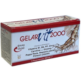Gelarvit 2000 Integratore Tonico-Energetico 28 Flaconi da 10 ml