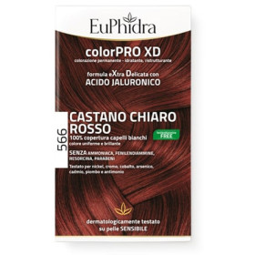 Euphidra ColorPRO XD 566 Castano Chiaro Rosso Tintura Extra Delicata