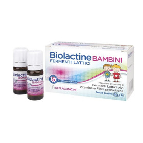 Biolactine Bambini Integratore Di Fermenti Lattici 8 Flaconcini