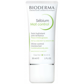 Bioderma Sébium Mat Control Trattamento Idratante Antilucidità 30 ml