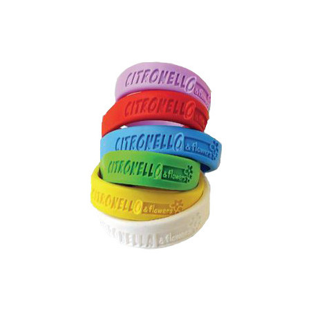 Sella Citronello Braccialetto Protettivo Zanzare 5 pezzi