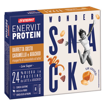 ENERVIT PROTEIN SNACK CAR 8BAR
