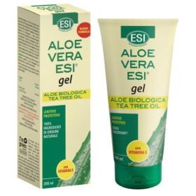 Esi Aloe Vera Gel Con Vitamina E e Tea Tree Oil 200 ml