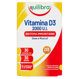 Equilibra Vitamina D3 Integratore Per Il Sistema Immunitario 30 Compresse
