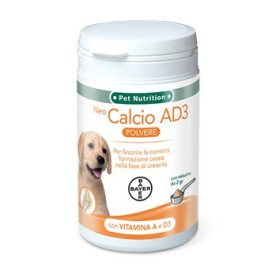 NeoCalcio Ad3 Polvere Integratore Vitamine Ossa Cani 200 g