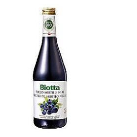 Fior di Loto Biotta Succo di Mirtillo Nero Bio 500 Ml