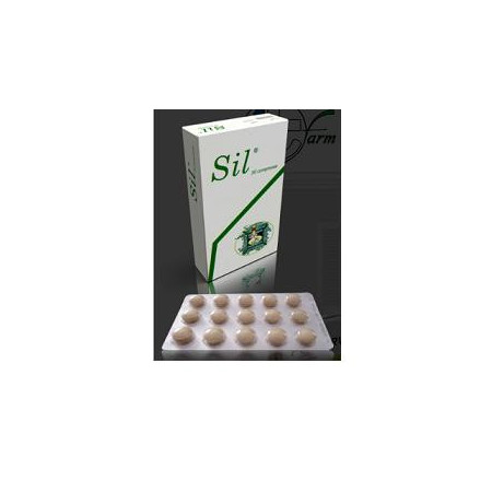 Sil Silimarina Vitamina E Integratore Antiossidante 30 Compresse