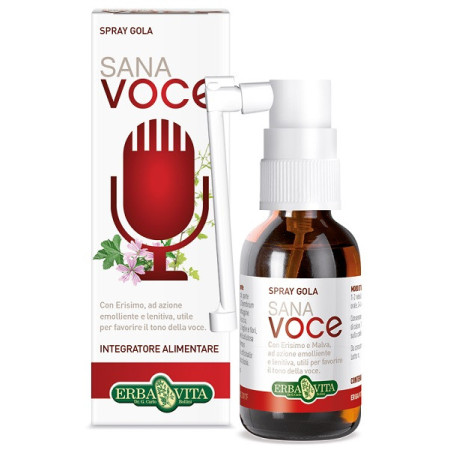 Erba Vita Sana Voce Spray Gola Integratore Mucosa Orofaringea 30 ml