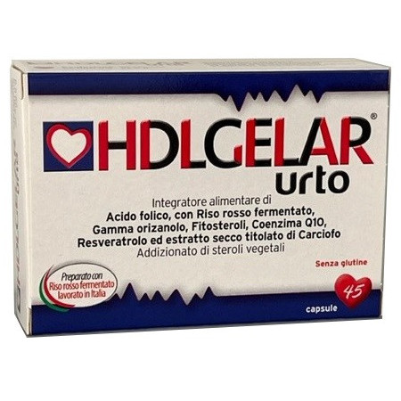 Hdl Gelar Urto Integratore Colesterolo 45 Capsule