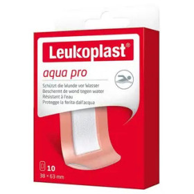 Leukoplast Aqua-Pro Cerotti Impermeabili 38x63 mm 10 Pezzi