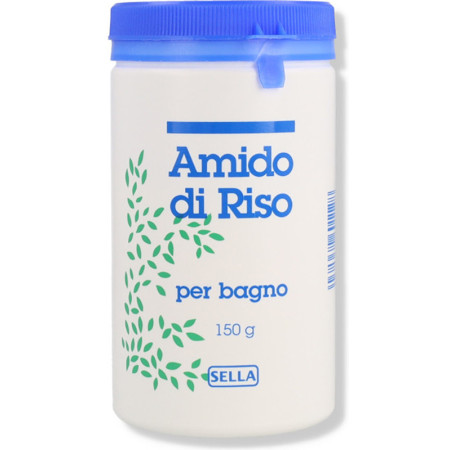 Sella Amido Di Riso Per Bagno Rinfrescante Lenitivo 150 g