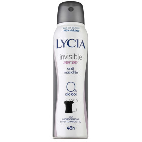 Lycia Invisible Fast Dry Spray Deodorante Antiodore 150 ml