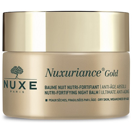 Nuxe Nuxuriance Gold Balsamo Notte Nutriente, Ridensificante e Fortificante 50 ml