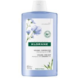 Klorane Shampoo al Lino Volumizzante Capelli Sottili 400 ml