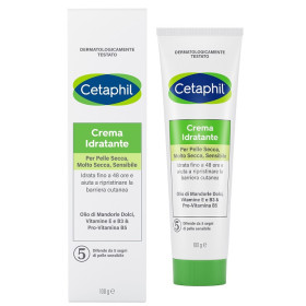 Cetaphil Crema Idratante Viso e Corpo Pelle Secca Tubo 100 g