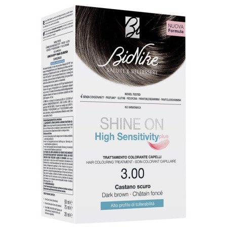 Bionike Shine On High Sensitivity Plus Tintura Per Capelli Castano Scuro 3.00