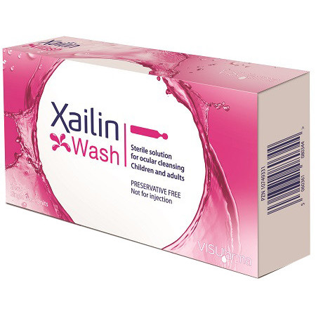 Xailin Wash Soluzione Sterile Lavaggio Oculare 20 Flaconcini 5 ml