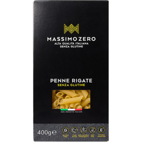 Massimo Zero Mezze Penne Rigate Pasta Senza Glutine 400 g