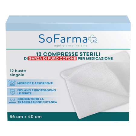 SOFARMAPIU' COMPR COT36X40 12P