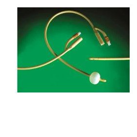 Farmacare Catetere Foley Uretrale Lattice Siliconato Drenaggio Urine CH18