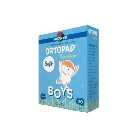 Master-Aid Ortopad Soft Boys Cerotto Occlusore Bambini Per Terapie Ortottiche Taglia M 20 Pezzi