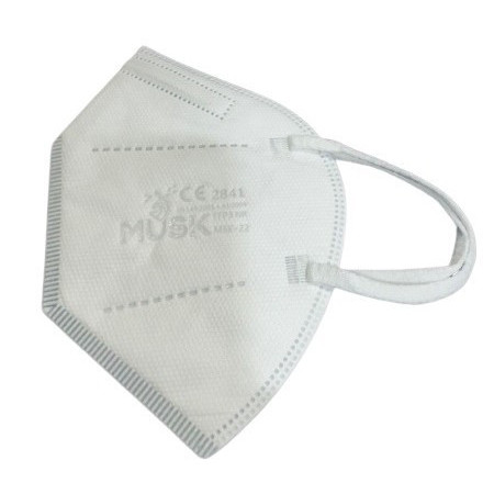 MUSK MASCHERINA FFP3 WHITE10PZ