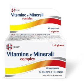 Matt Pharma Vitamine e Minerali Complex Integratore 60 Compresse