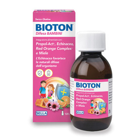 Bioton Difesa Bambini Sciroppo Integratore Difese Immunitarie 120 ml