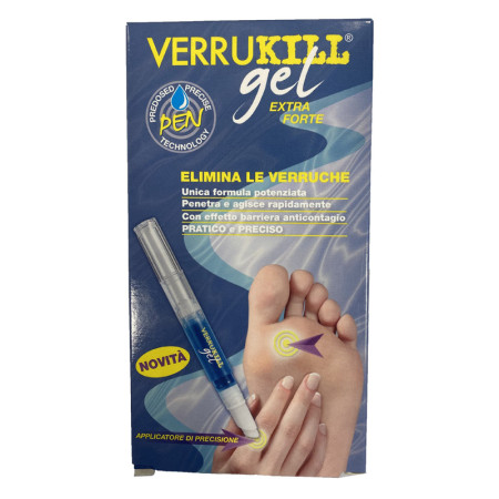 Verrukill Gel Extra Forte Rimozione Verruche Penna 2 ml